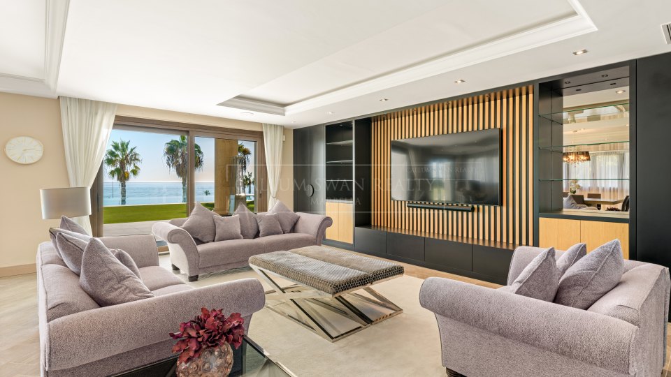Marbella Golden Mile, Impresionante mansion en primera línea de playa en el Marbella Club