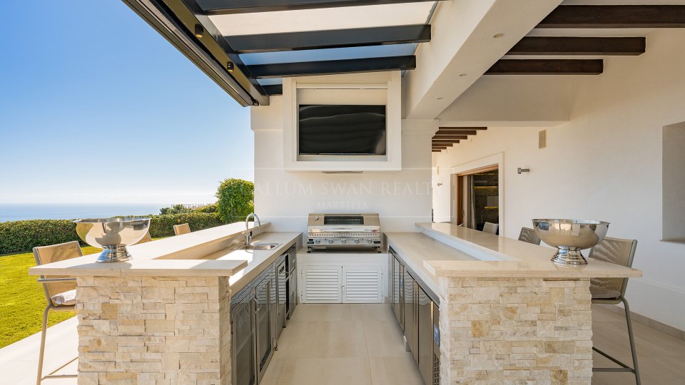Benahavis, Villa de lujo con vistas panorámicas al mar en La Zagaleta, Marbella