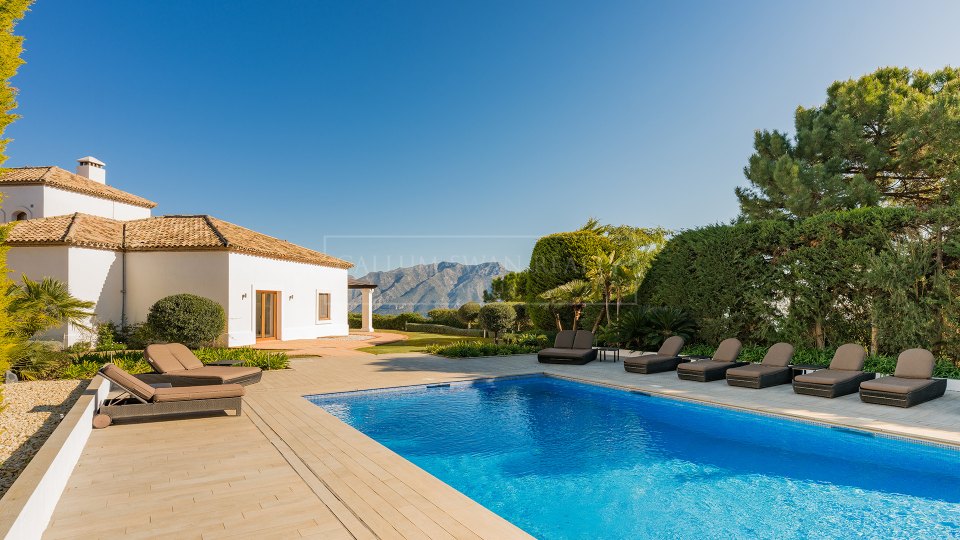Benahavis, Villa de lujo con vistas panorámicas al mar en La Zagaleta, Marbella