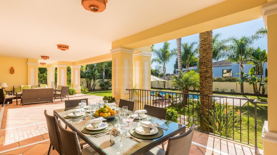 Marbella Golden Mile, Villa in Marbella Club, walking distance to the beach on Marbella's Golden Mile