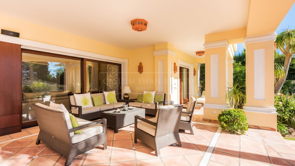 Marbella Golden Mile, Villa in Marbella Club, walking distance to the beach on Marbella's Golden Mile