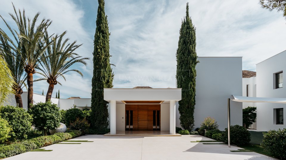 Marbella Golden Mile, Sierra Blanca, impresionante villa contemporánea en venta