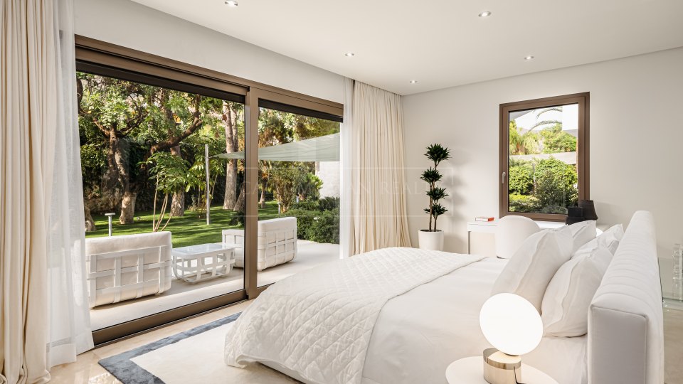 Marbella Golden Mile, Sierra Blanca, impresionante villa contemporánea en venta