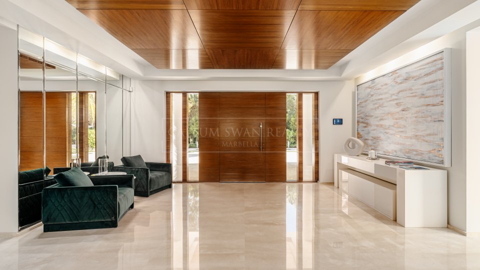 Marbella Golden Mile, Sierra Blanca, impresionante villa contemporánea en venta