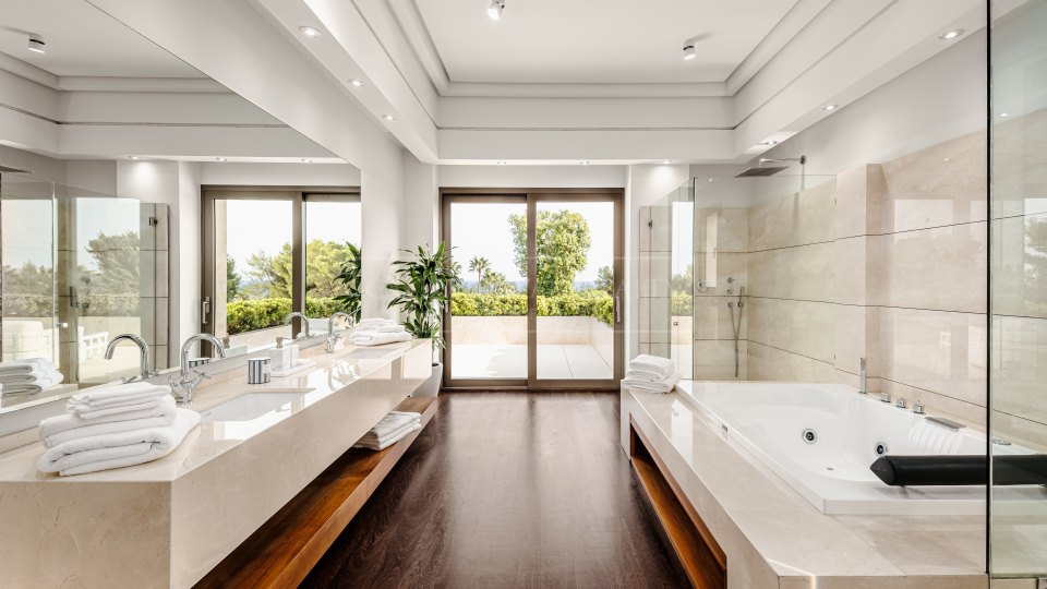 Marbella Golden Mile, Sierra Blanca, impresionante villa contemporánea en venta