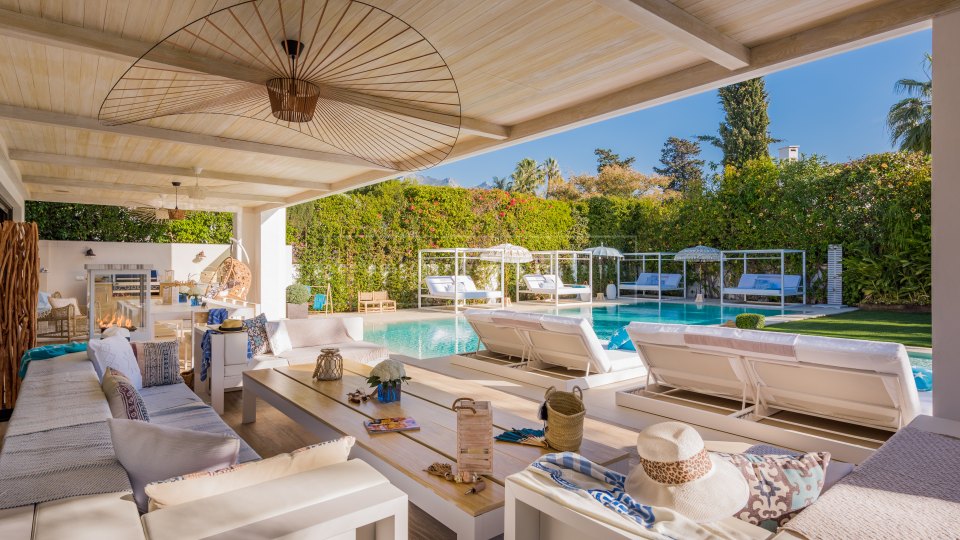 Marbella Golden Mile, Villa de Lujo en Marbella Club, en la Milla de Oro