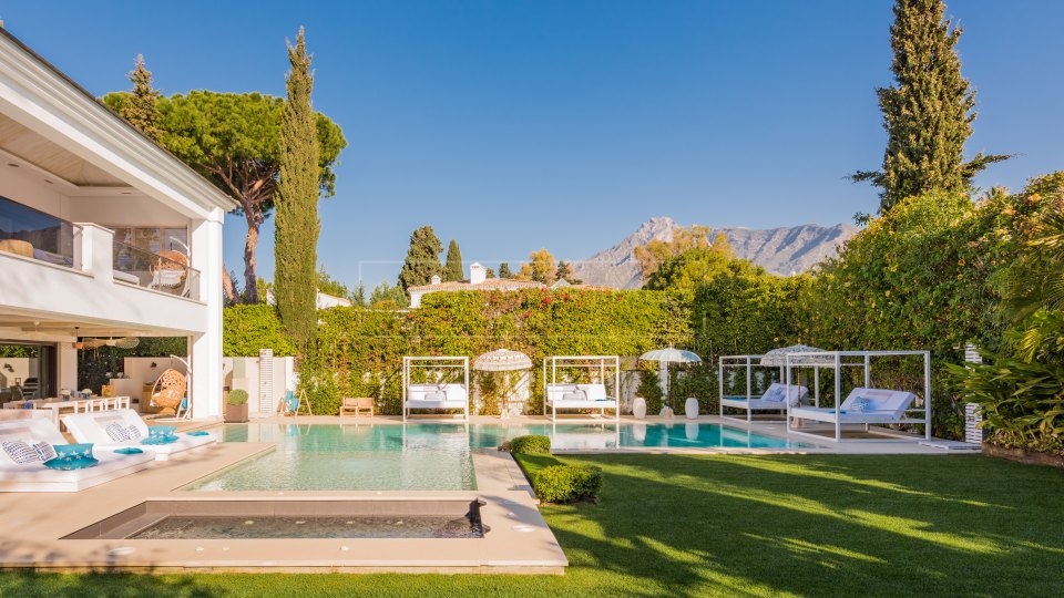 Marbella Golden Mile, Villa de Lujo en Marbella Club, en la Milla de Oro