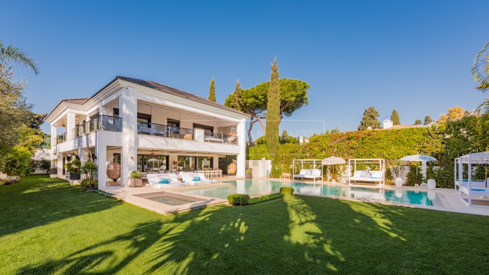 Marbella Golden Mile, Villa de Lujo en Marbella Club, en la Milla de Oro