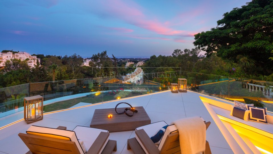 Benahavis, Villa de luxe spectaculaire à vendre à El Herrojo, Benahavís