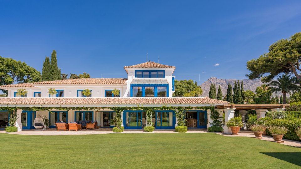 Marbella Golden Mile, Villa de lujo muy exclusiva en Marbella Club
