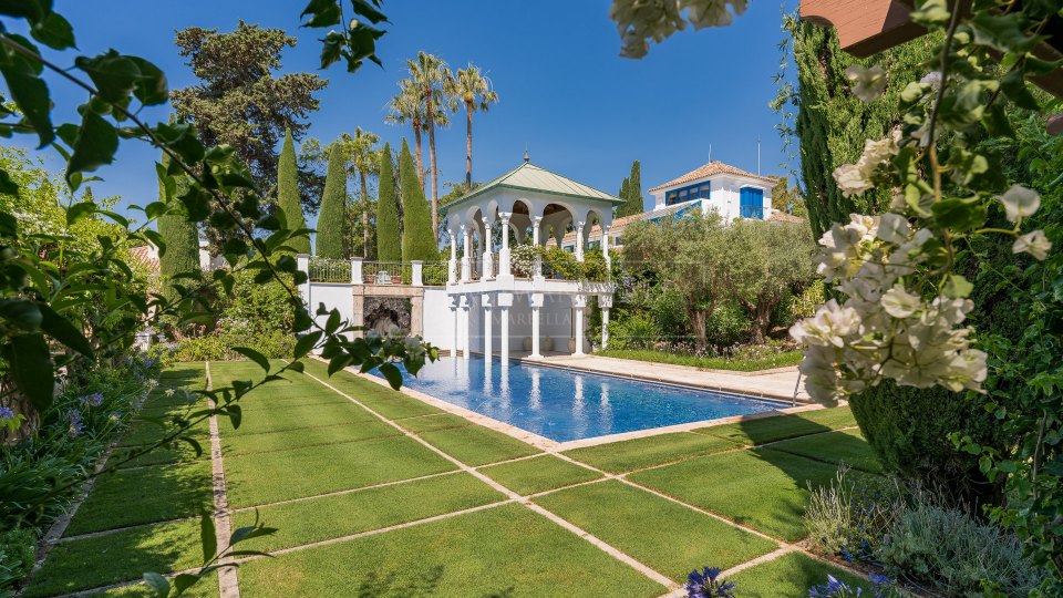 Marbella Golden Mile, Villa de lujo muy exclusiva en Marbella Club