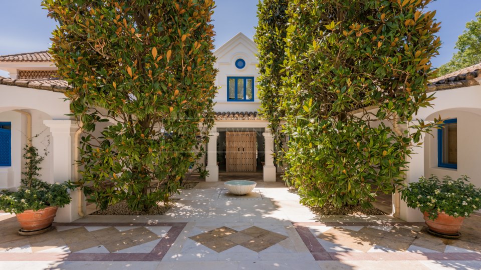 Marbella Golden Mile, Villa de lujo muy exclusiva en Marbella Club