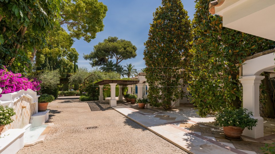 Marbella Golden Mile, Villa de lujo muy exclusiva en Marbella Club