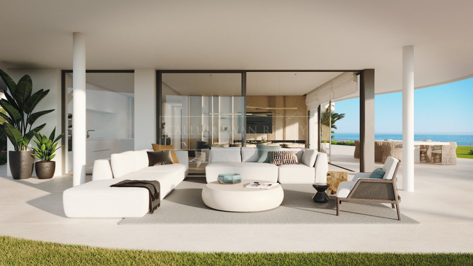 Benahavis, Appartement magnifique dans un nouveau complexe avec une vue imprenable sur la mer