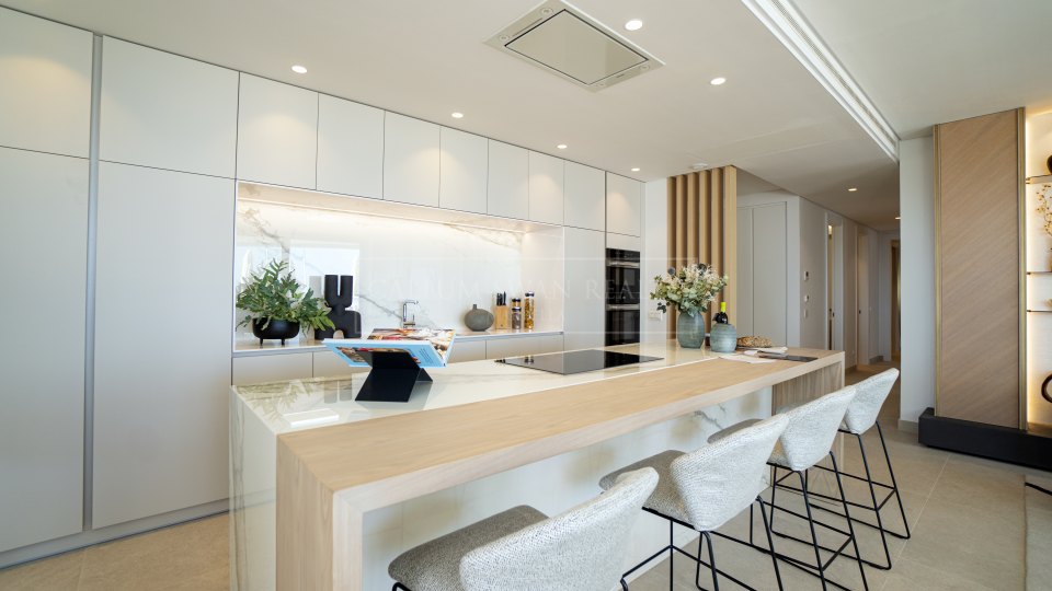 Benahavis, Appartement magnifique dans un nouveau complexe avec une vue imprenable sur la mer