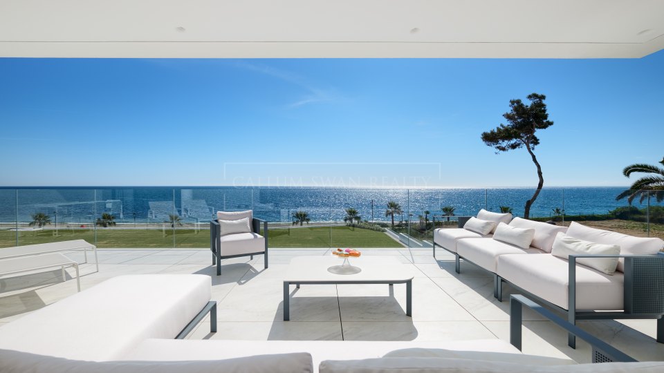 Espectacular Apartamento nuevo en primera linea de playa de la nueva milla de oro