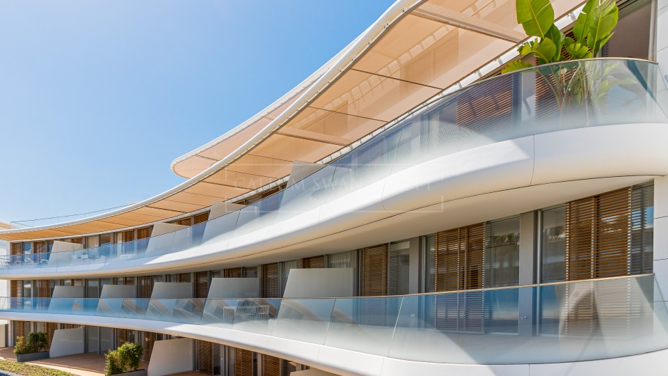 Estepona, Penthouse en bord de mer à Estepona avec une vue imprenable sur la mer