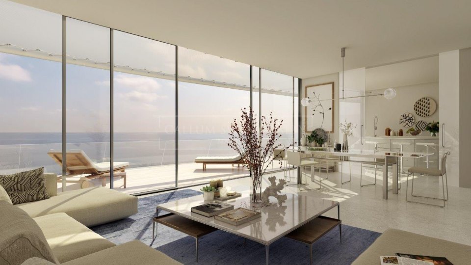Estepona, Penthouse en bord de mer à Estepona avec une vue imprenable sur la mer