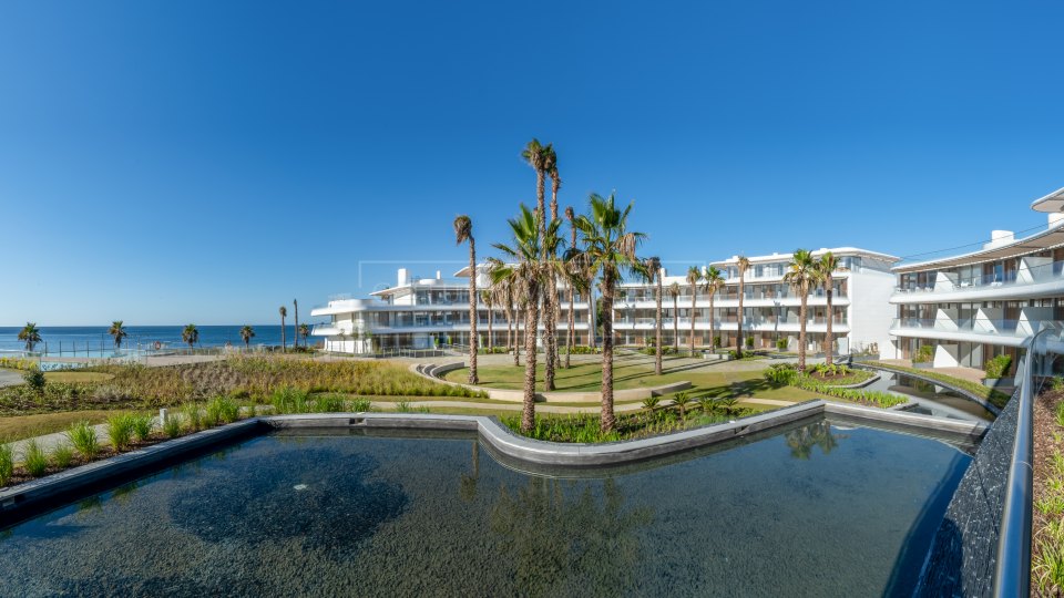 Estepona, Penthouse en bord de mer à Estepona avec une vue imprenable sur la mer