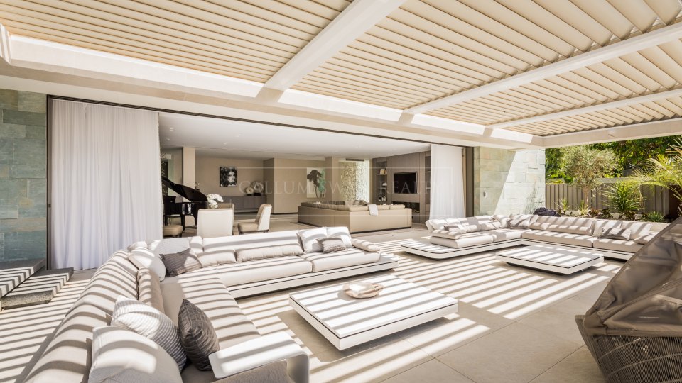Marbella Golden Mile, Villa de lujo en Marbella Club a unos pasos de la playa