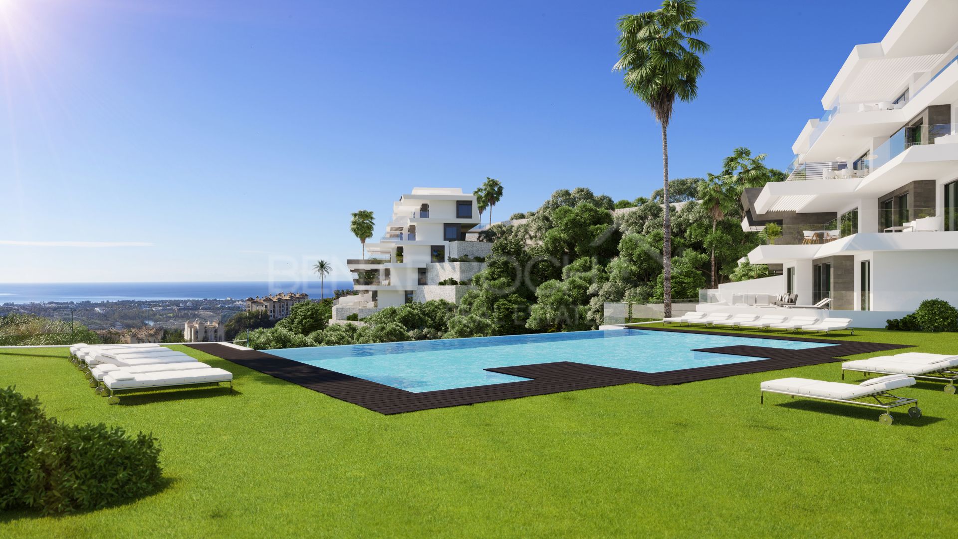 Byu Hills, promotion d'appartements à Benahavis, Lomas de La Quinta
