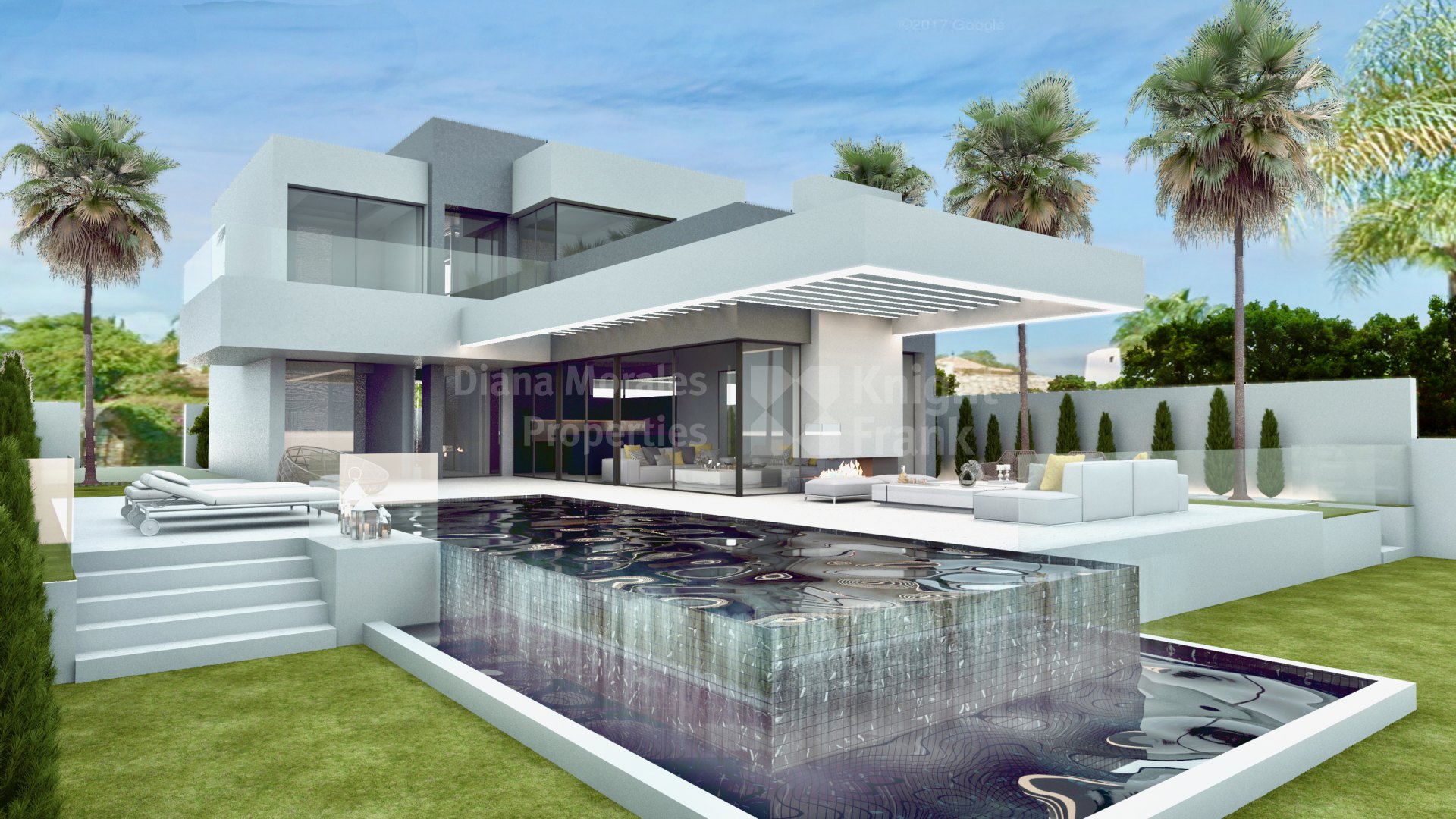 Atalaya, Complexe de 3 villas modernes dans un quartier résidentiel