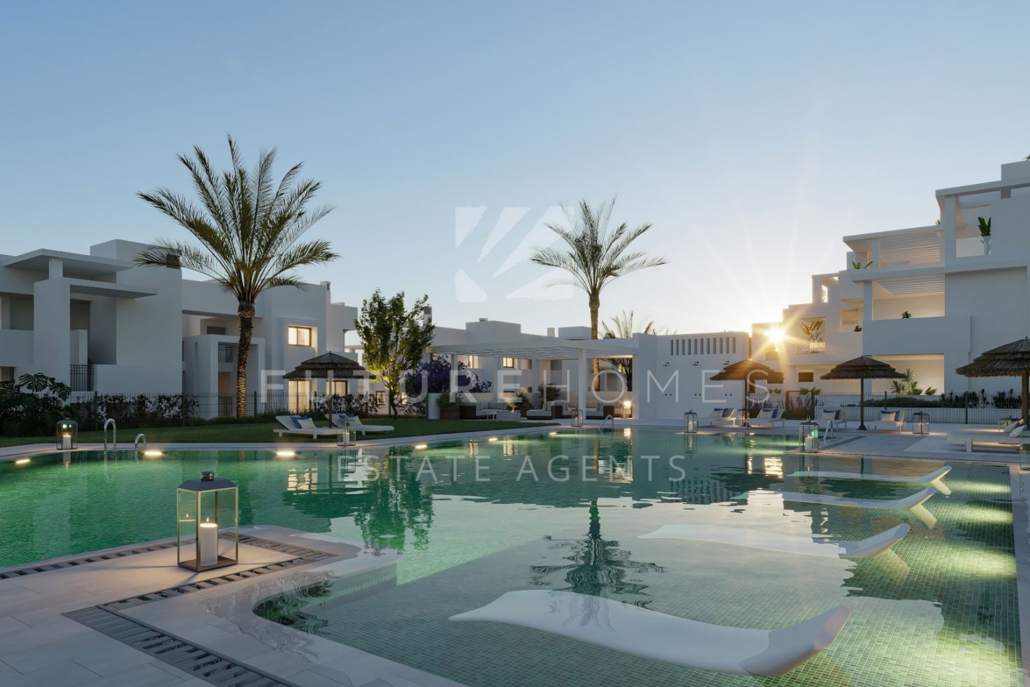 Fantastic new development near the amenities and the beach in Estepona! Due for completion 2026.  