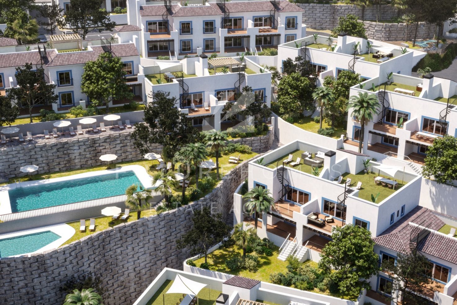 Beautiful Mediterranean style ground floor apartment with large garden in El Paraiso, Benahavis