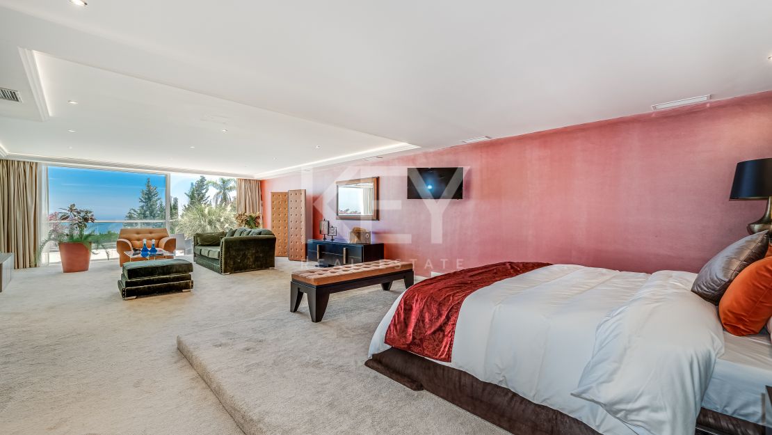 Villa Belair: a majestic Villa with panoramic sea views in Golden Mile, Marbella