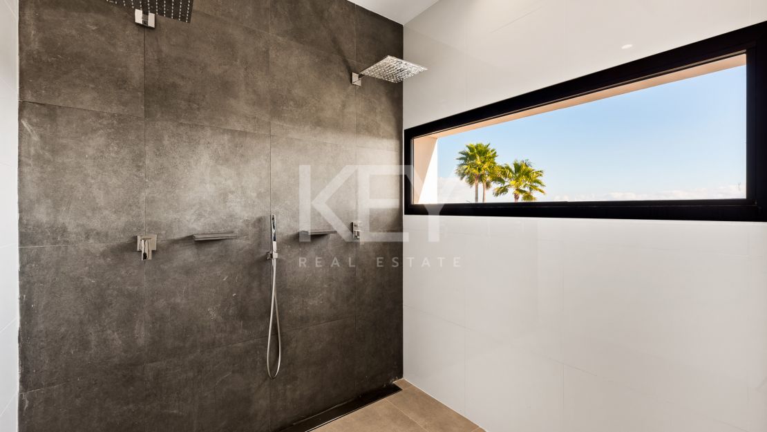 Luxury and modern villa for short rent in La Alqueria, Benahavis