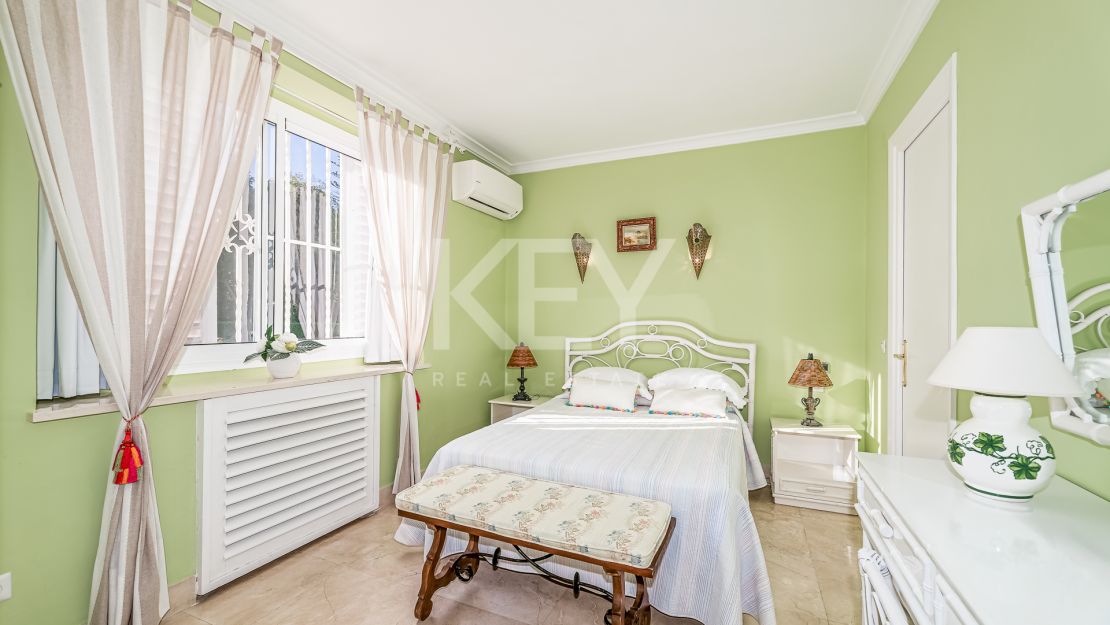 Villa The Charm: front line beach luxury for short-term rent in Guadalmina Baja, San Pedro