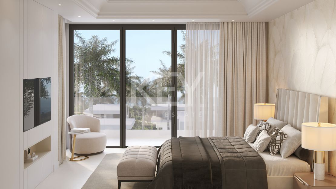 Villa moderna de lujo cerca de la playa en el este de Marbella