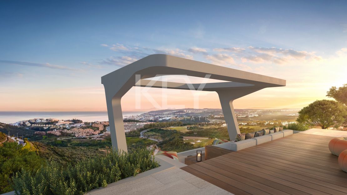Experience refined coastal living with panoramic views and luxury amenities in Casares, Costa del Sol