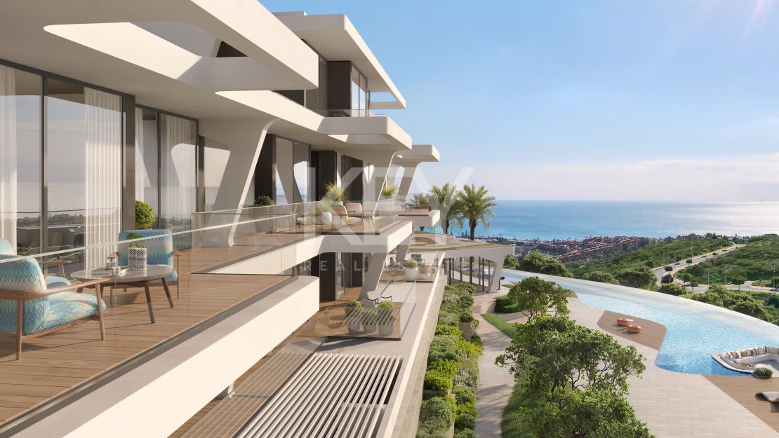 Experience refined coastal living with panoramic views and luxury amenities in Casares, Costa del Sol