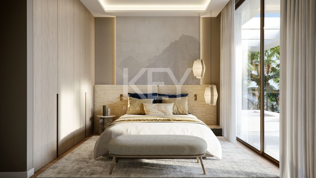 Exclusiva villa boutique con piscina infinita y solárium en Nueva Andalucía, Marbella