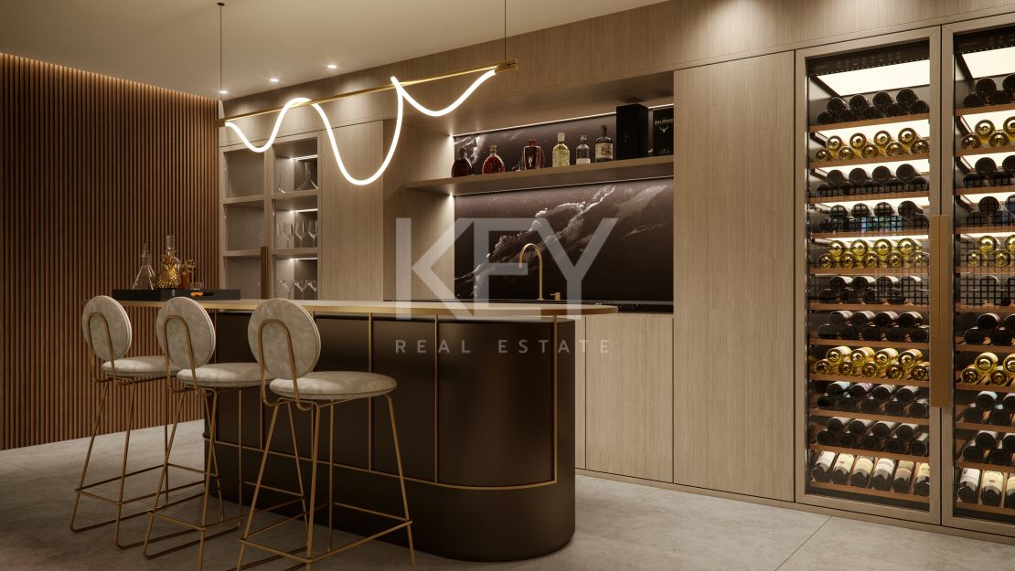 Exclusiva villa boutique con piscina infinita y solárium en Nueva Andalucía, Marbella