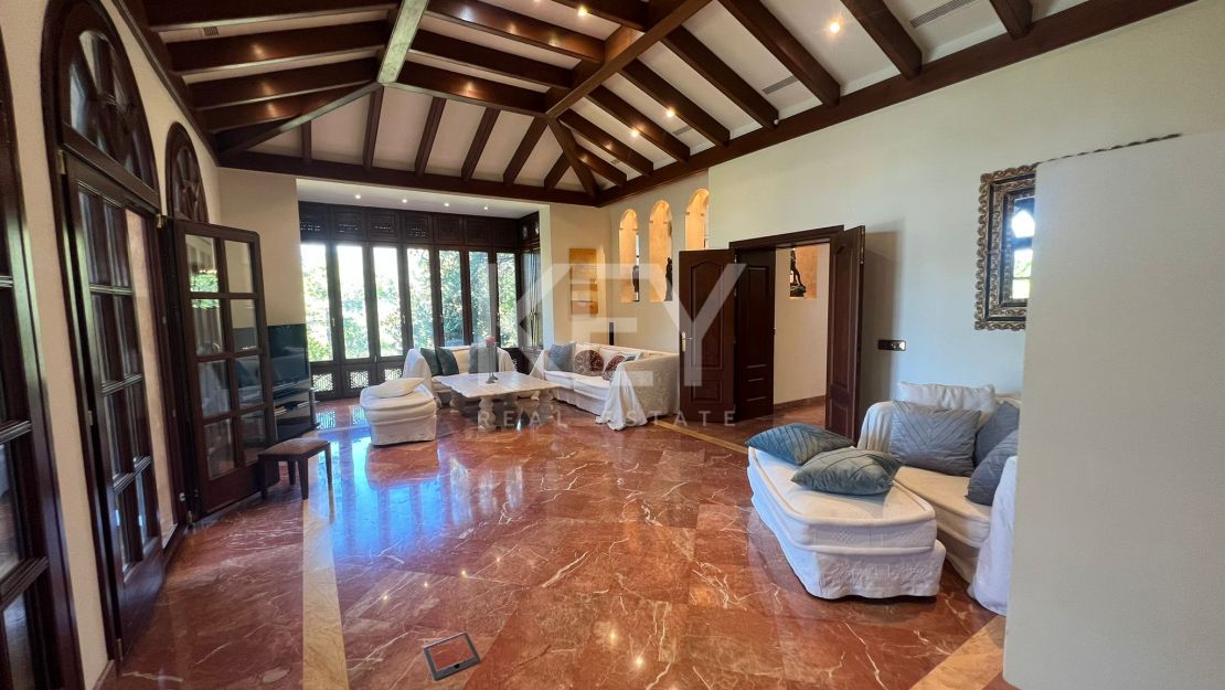 Luxury Villa with spectacular valley views and premium amenities in La Zagaleta