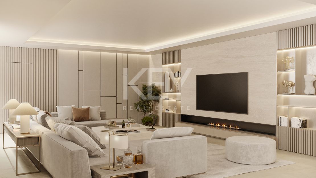 Exclusiva villa boutique con piscina infinita y solárium en Nueva Andalucía, Marbella