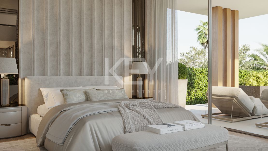 Exclusiva villa boutique con piscina infinita y solárium en Nueva Andalucía, Marbella