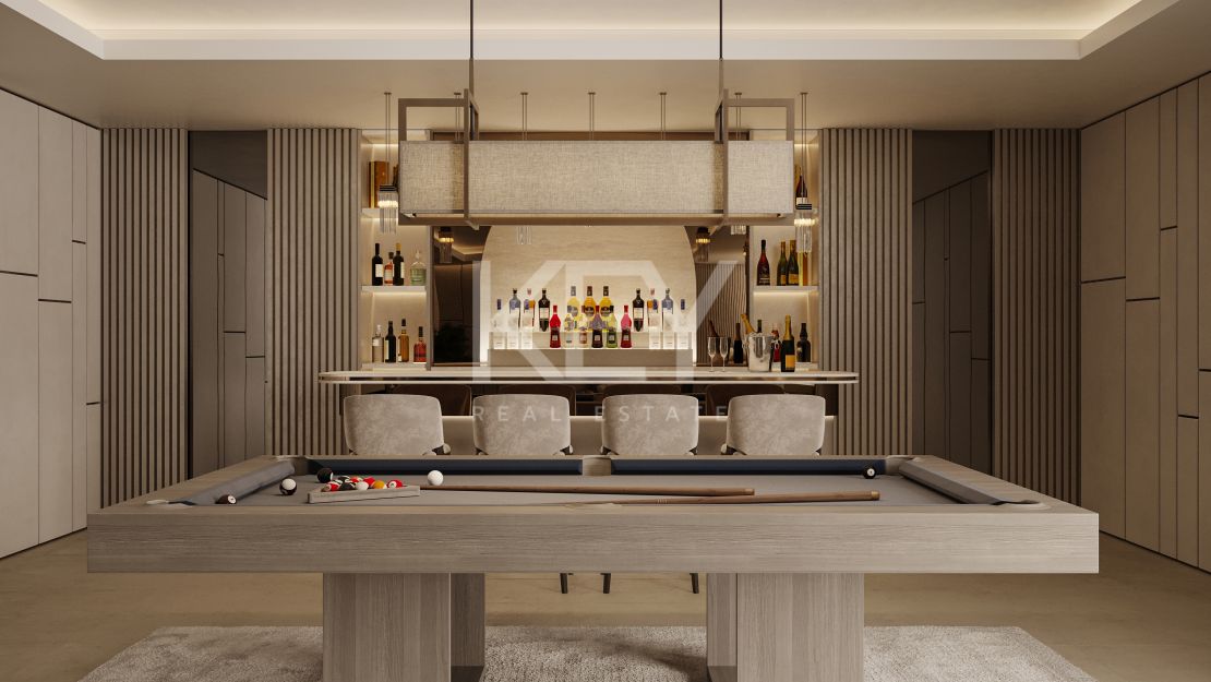 Exclusiva villa boutique con piscina infinita y solárium en Nueva Andalucía, Marbella