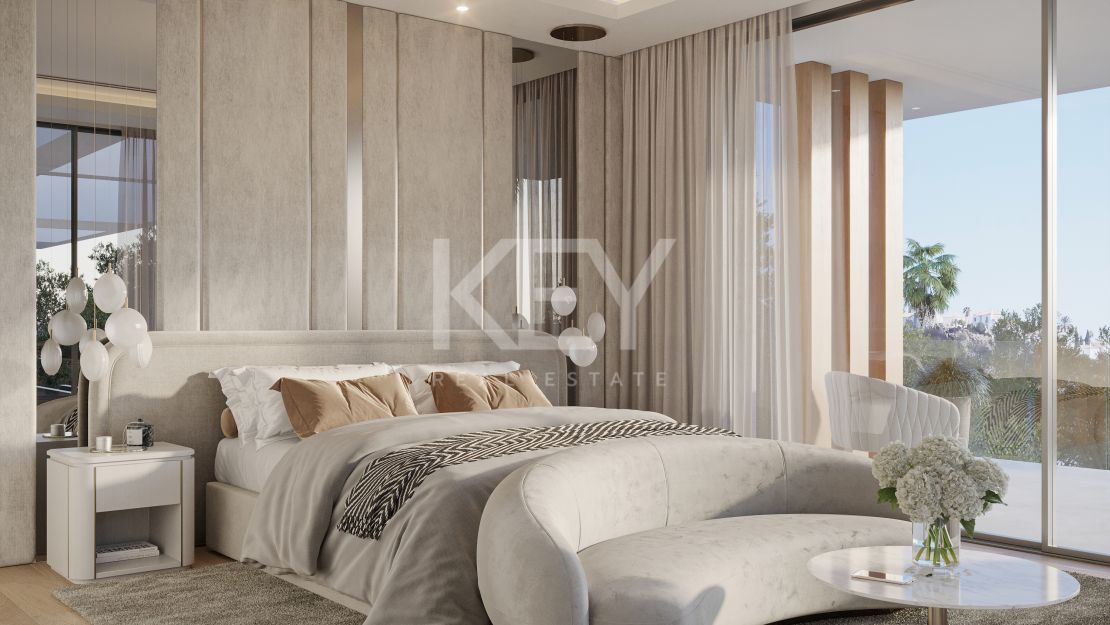 Exclusiva villa boutique con piscina infinita y solárium en Nueva Andalucía, Marbella