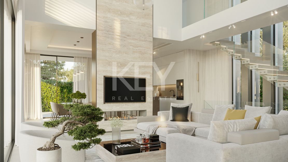 Exclusiva villa boutique con piscina infinita y solárium en Nueva Andalucía, Marbella