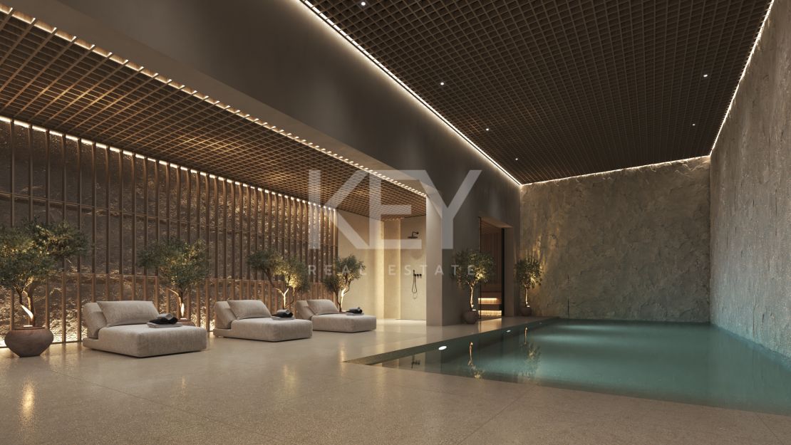 A masterpiece of modern design villa with infinity pool and panoramic sea views in Marbella Golden Mile