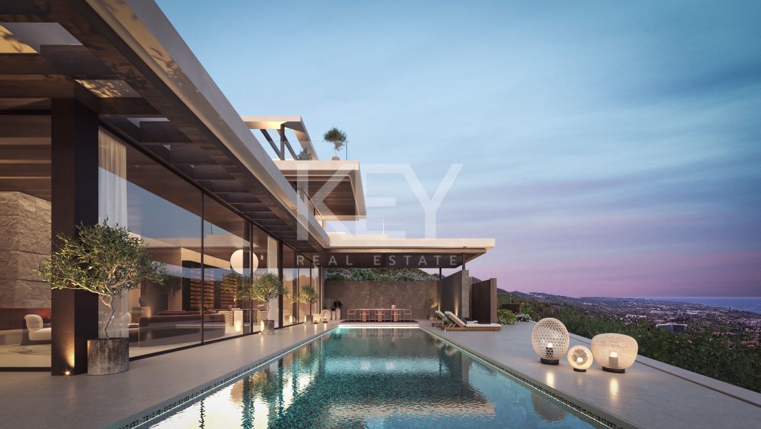 Luxury Villa with unparalleled views and elegance in Cascada de Camojan, Sierra Blanca