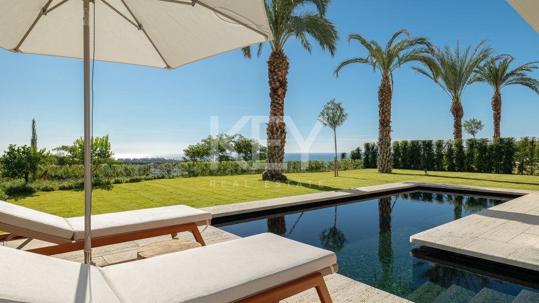 Exclusive luxury rental ground floor appartment with concierge service in Finca Cortesin, Casares