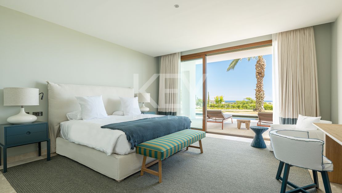 Exclusive luxury rental ground floor appartment with concierge service in Finca Cortesin, Casares