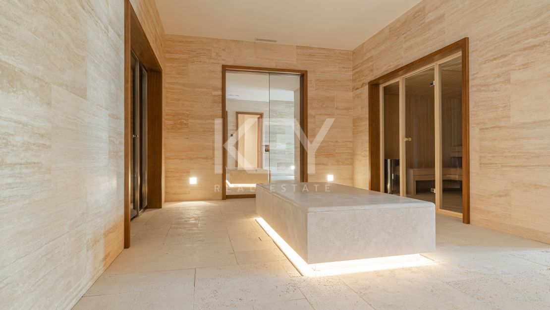 Exclusive luxury rental ground floor appartment with concierge service in Finca Cortesin, Casares