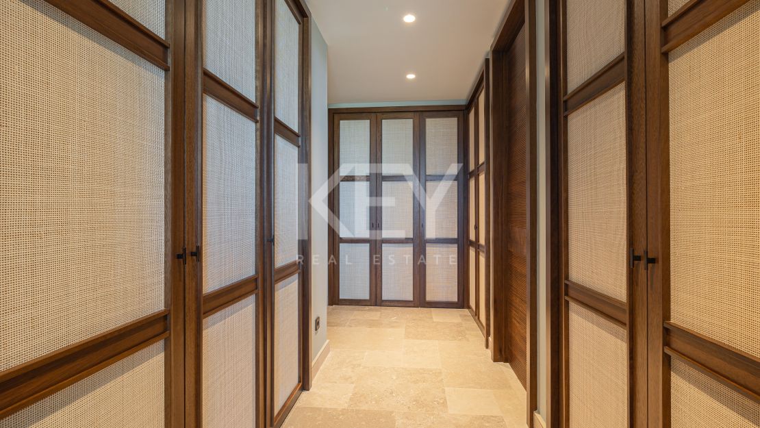 Exclusive luxury rental ground floor appartment with concierge service in Finca Cortesin, Casares