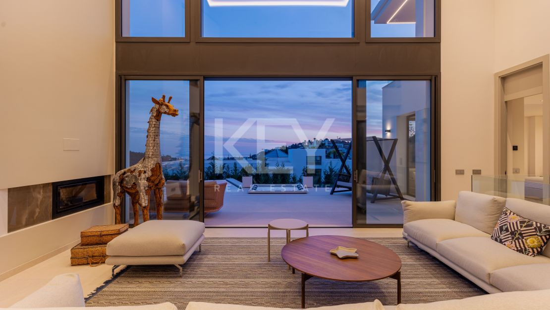 Luxurious newly built villa with panoramic views in Lomas de La Quinta, Benahavís