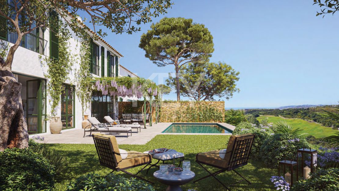 Stunning residence with breathtaking sea views in Finca Cortesín, Casares